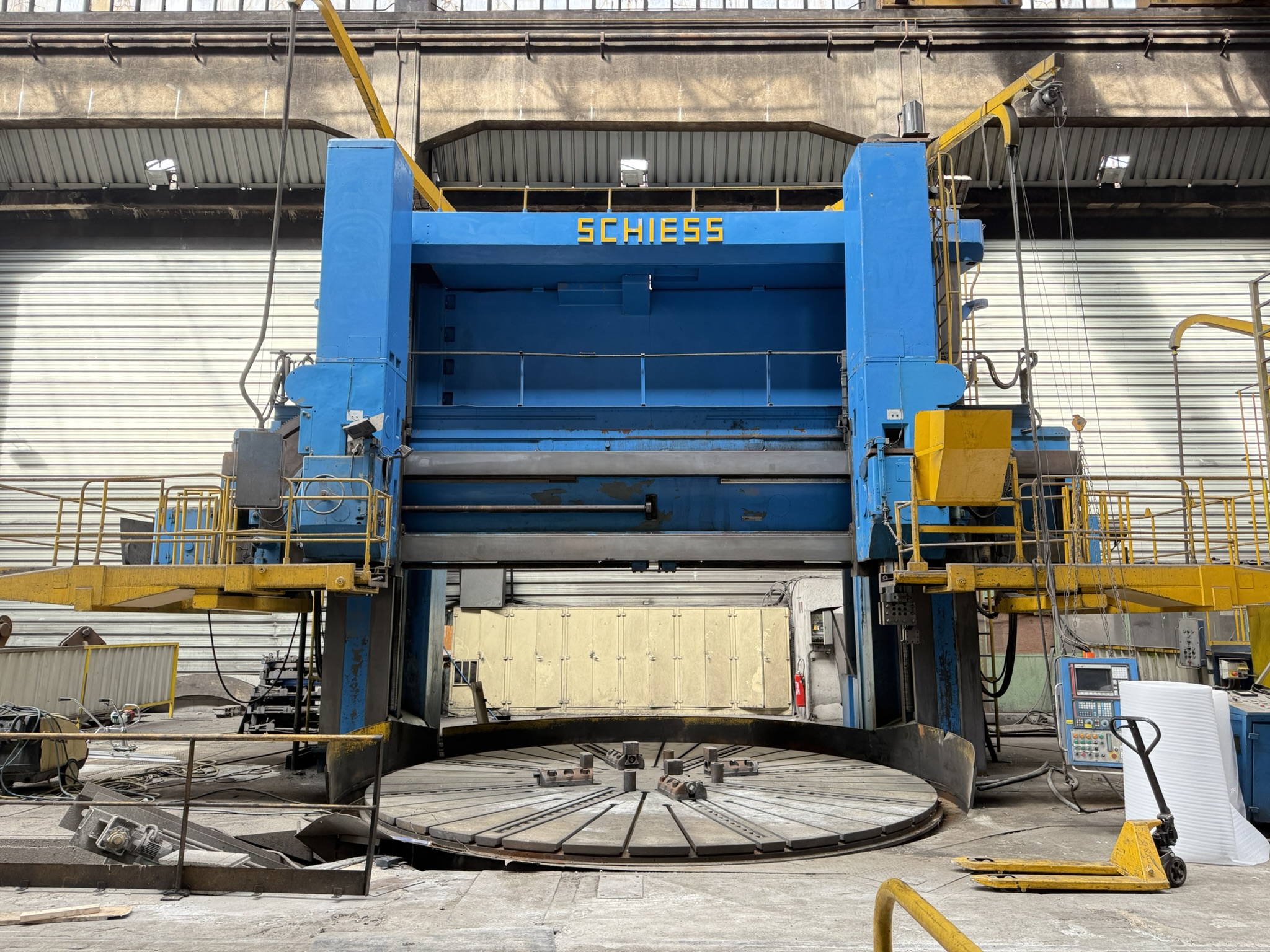 Heavy Duty CNC VTL 6500 mm x 4000 mm height Schiess